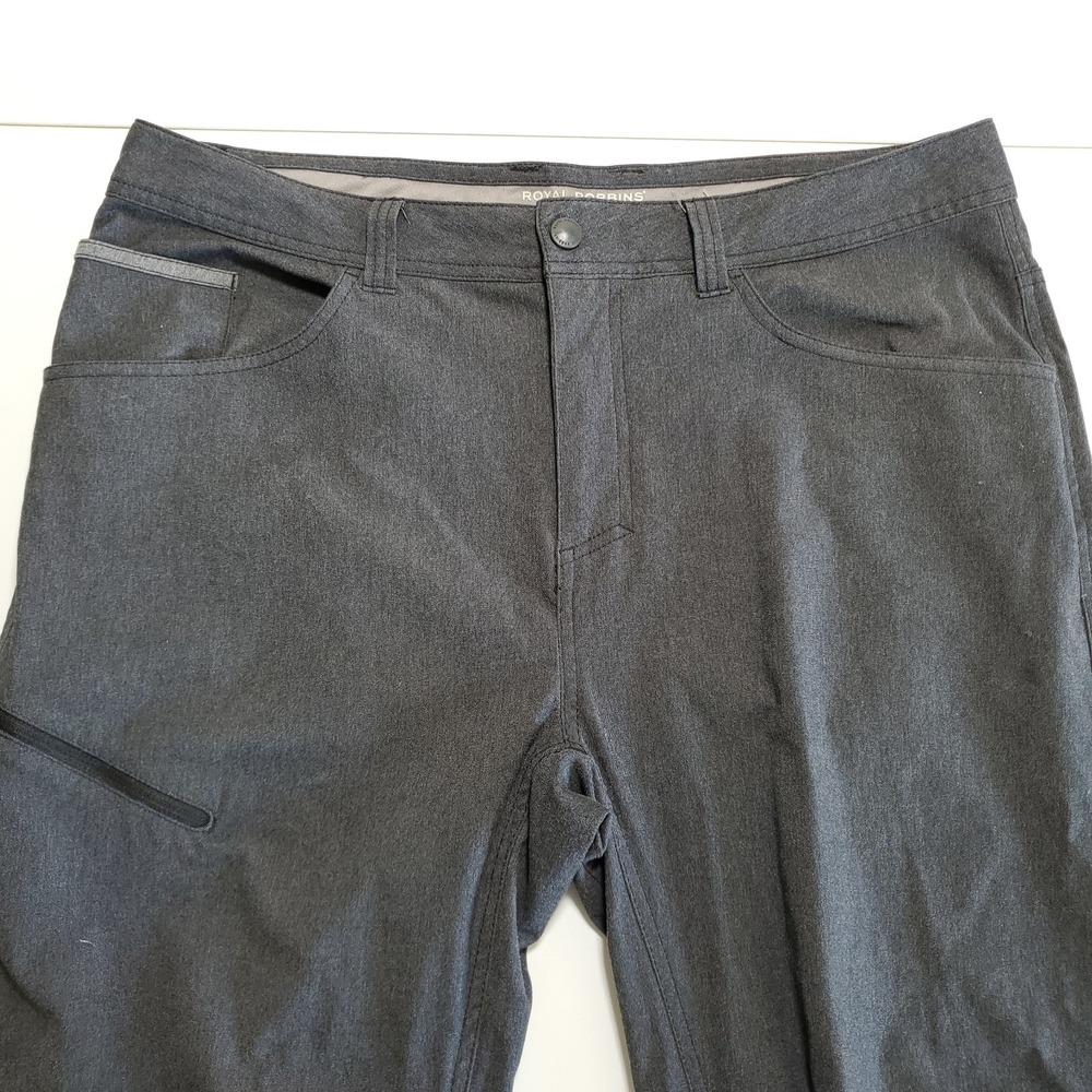 Royal Robbins Everyday Traveler Hiking Pants Mens 36x32/31 Gray